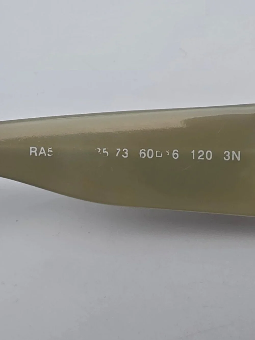 Ralph Lauren RA5004 53573 Tortoise on Green Frame Brown Lens Sunglasses 60mm